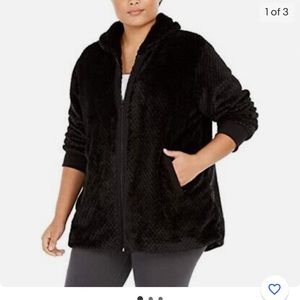 BOGO🥳 Ideology Empower full zip faux fur jacket
